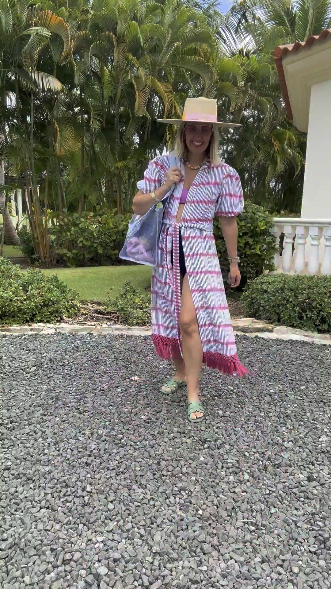 Another day, another adorable coverup! 

Top - small
Bottoms - medium
Coverup - xs

#LTKTravel #LTKOver40 #LTKSeasonal