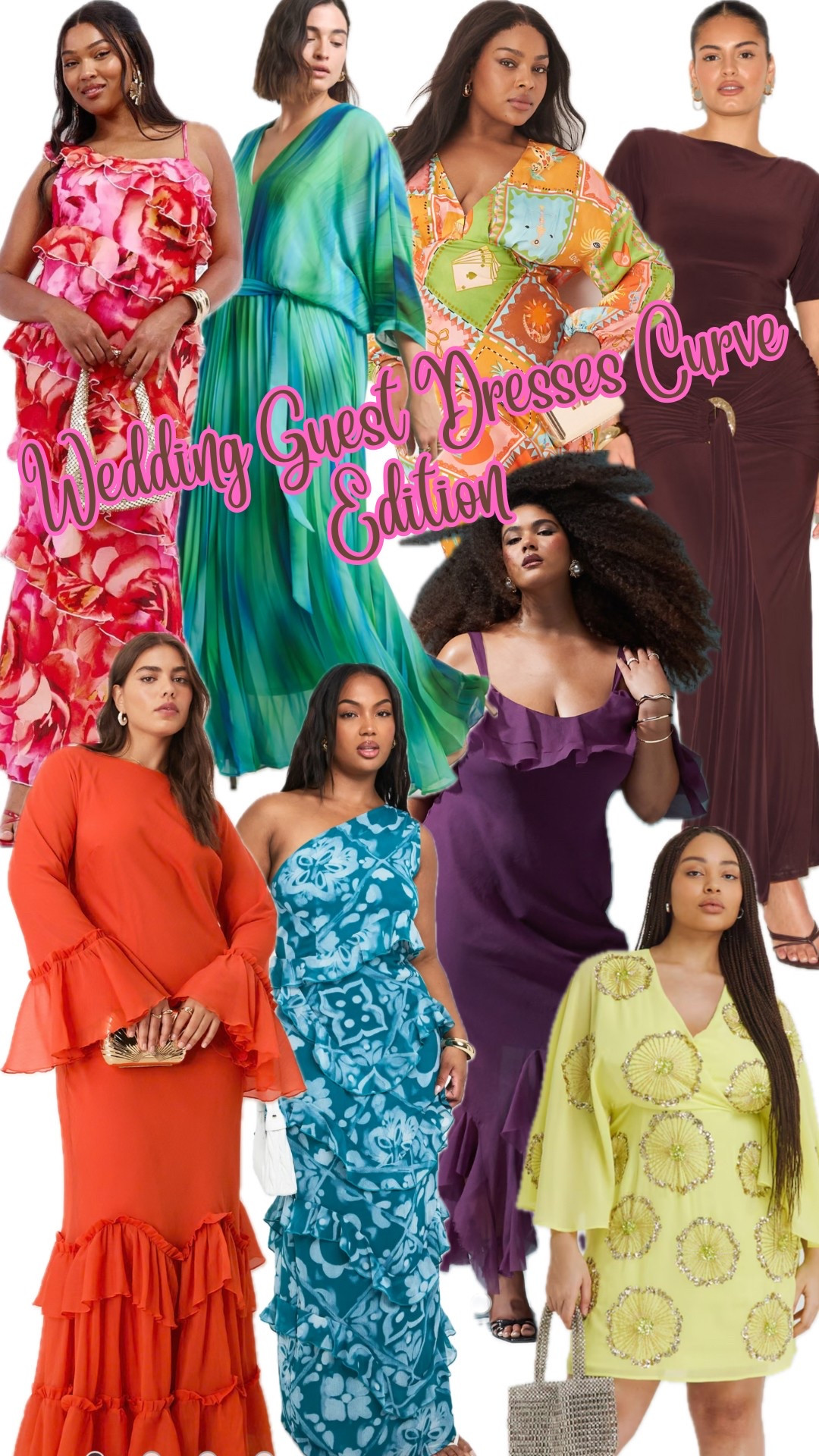 Wedding guest dresses for curvy women ✨💗

#LTKwedding #LTKcurves #LTKuk