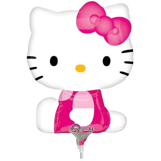 Hello Kitty Mini Shape (side Pose) Anagram Balloons | Amazon (US)