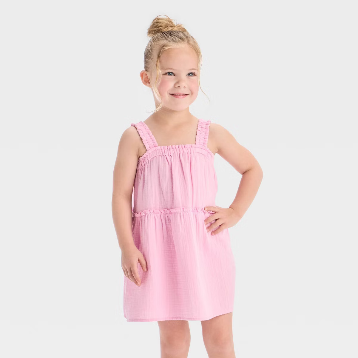 Toddler Girls' Tank Gauze Dress - Cat & Jack™ | Target