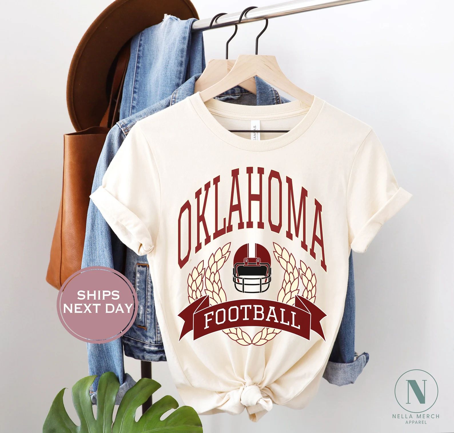 Retro Oklahoma Football Shirt, Vintage Oklahoma Football Tee, Tulsa Oklahoma T-shirt, College Foo... | Etsy (US)