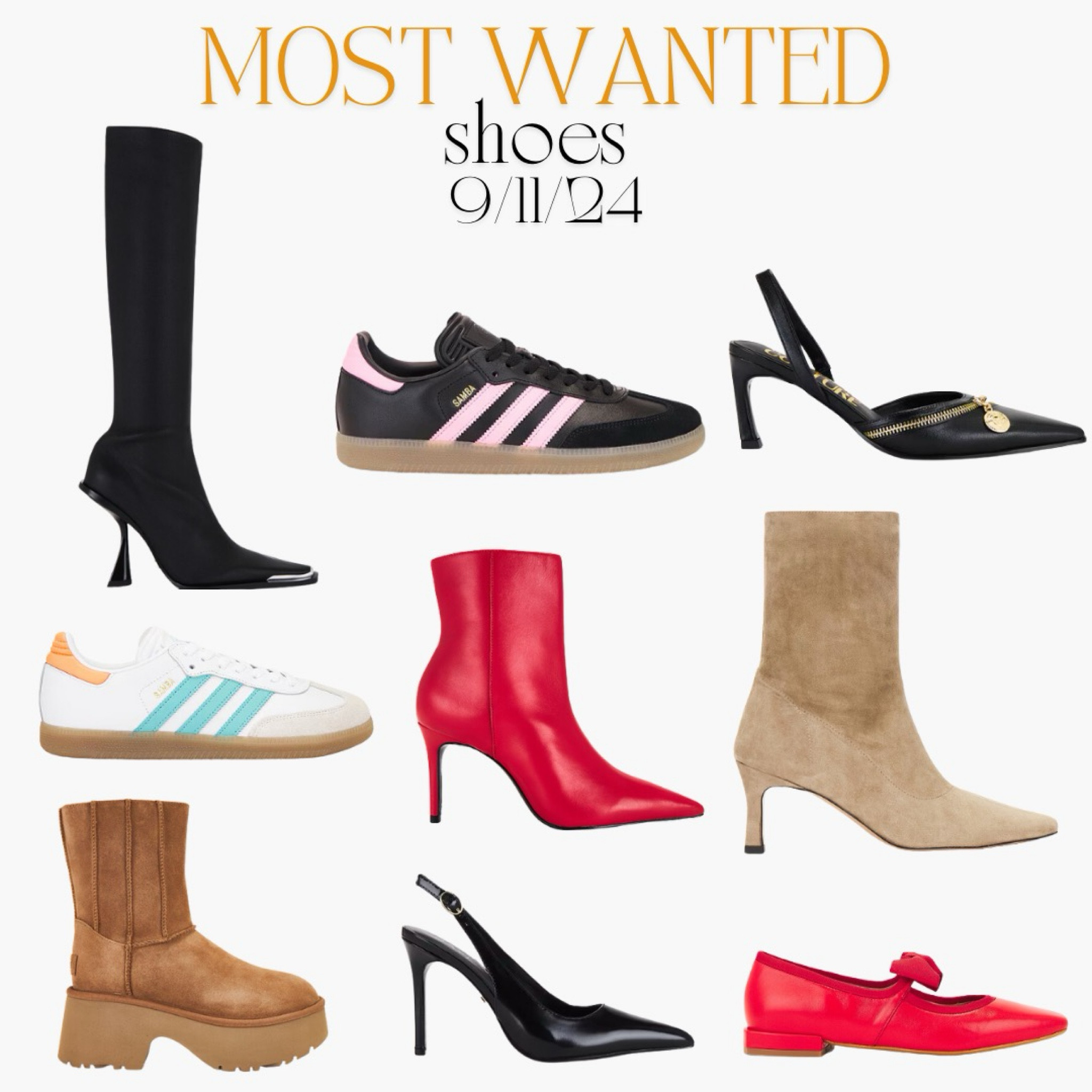 Here are my handpicked most wanted shoe picks for today 9/11/24

#agelesspetitestyle #petitestyle #ageless #over50 #heels #boots #flats  #sneakers #cowboyboots #boots

#LTKOver40 #LTKSeasonal #LTKShoeCrush