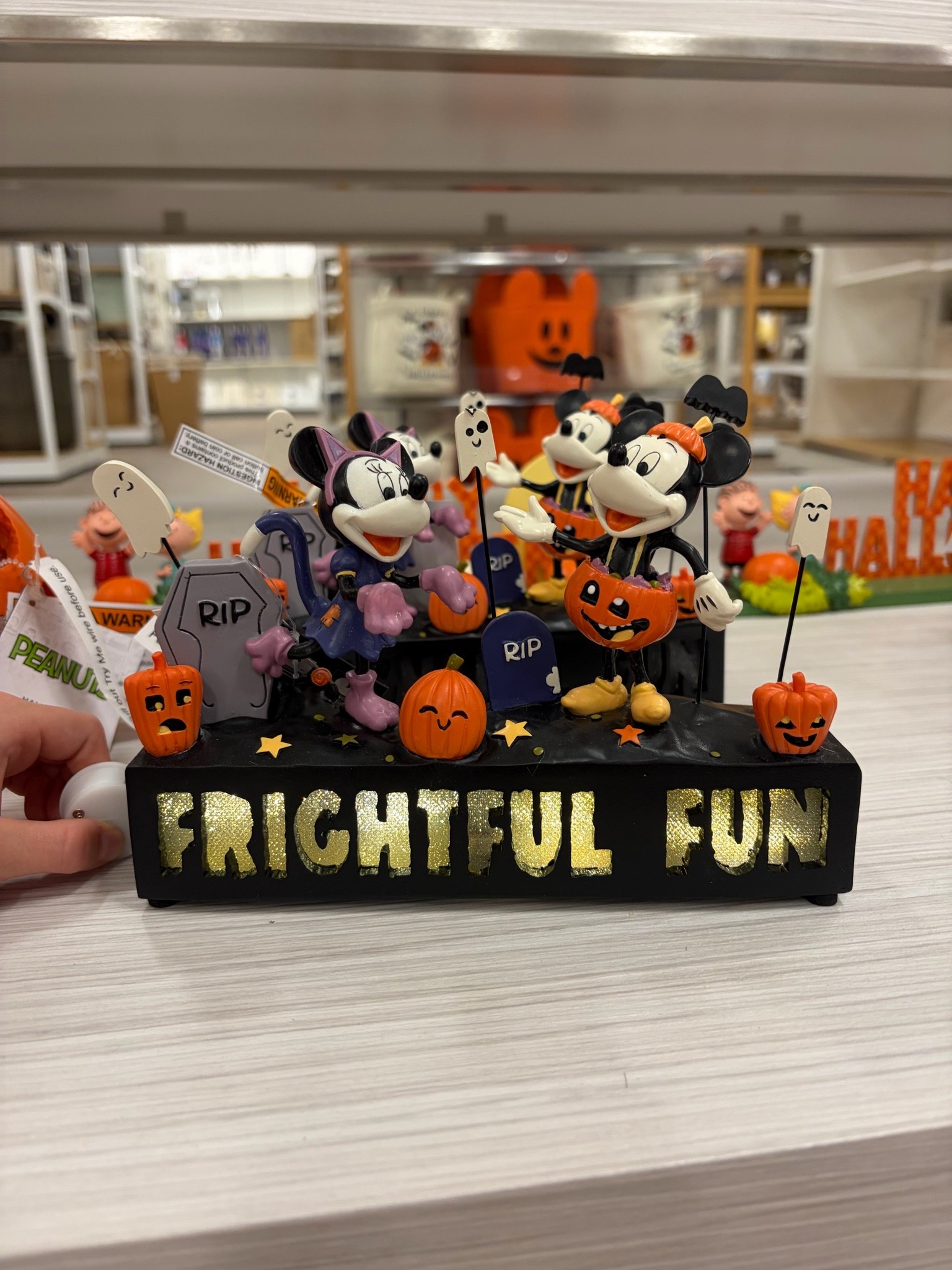 Cute Mickey and Minnie Halloween decor that lights up from Kohls 🎃

#LTKSeasonal #LTKHome