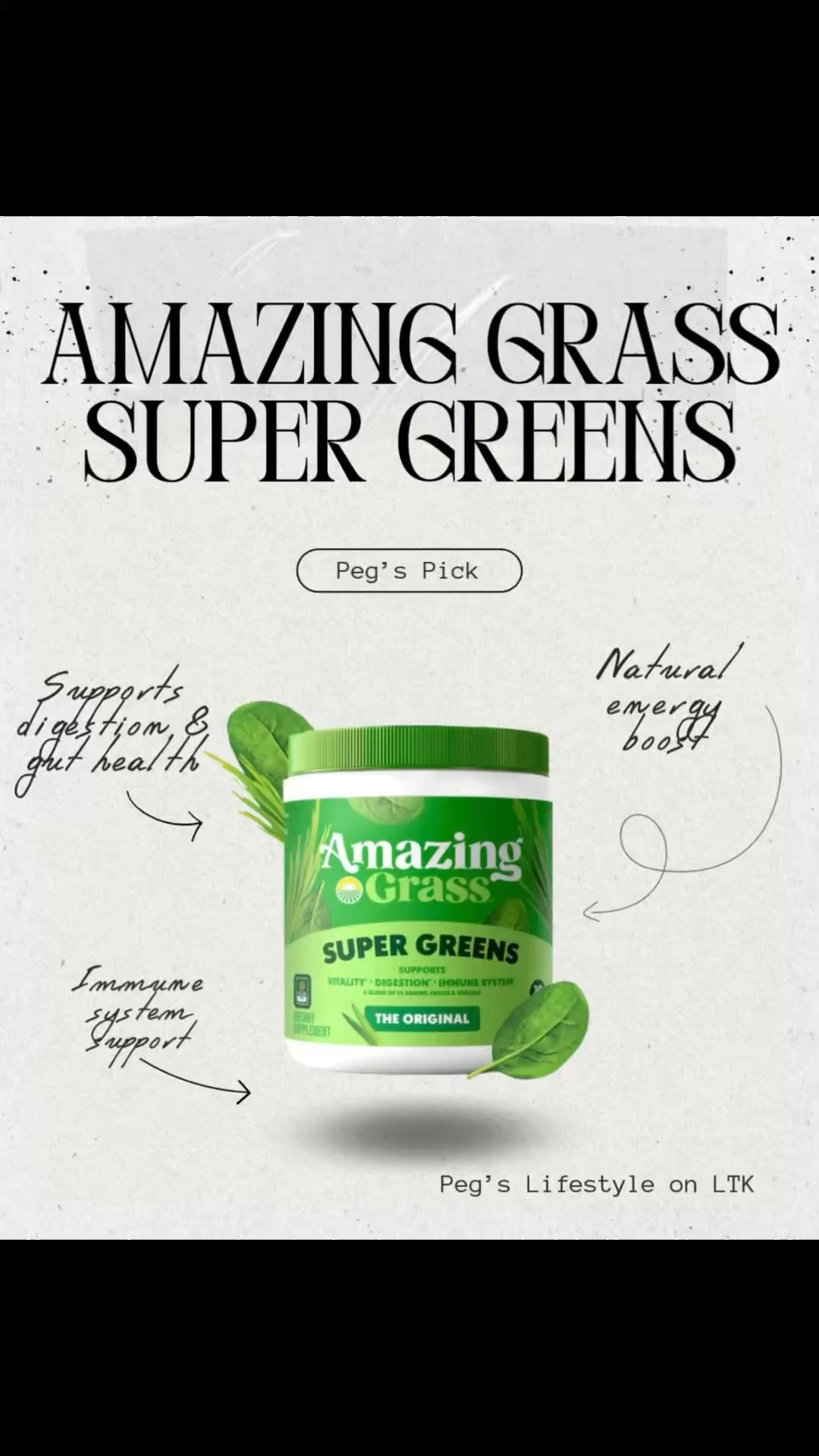 My go-to daily wellness boost 🌿✨

I’ve been loving Amazing Grass Super Greens for an easy way to add more greens into my routine. Perfect for busy days when you want extra support for energy, digestion, and overall wellness 💚

#LTKdayinmylife #LTKfitnessgoals #LTKselfcare