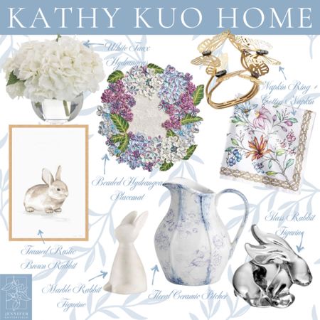 Kathy Kuo Home: Spring and Easter tabletop decor, hostess gift idea and home decor #hostessgift #easter #tablescape #tabletop #homedecor #springdecor #blueandwhite #Chinoserie 

#LTKhome #LTKparties #LTKSeasonal