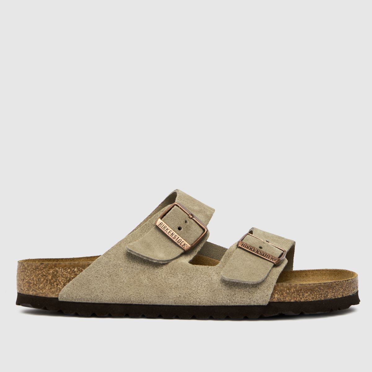 BIRKENSTOCK arizona sandals in beige & brown | Schuh