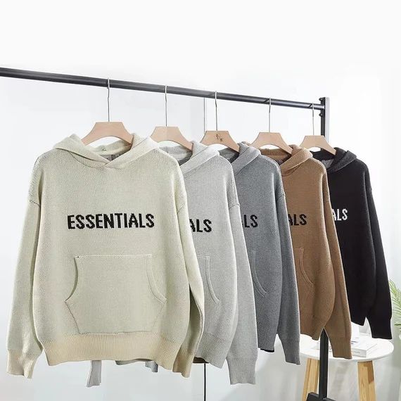 ESSENTIALS Exclusive Authentic Fear of God Knitted Pullovers | Etsy | Etsy (US)