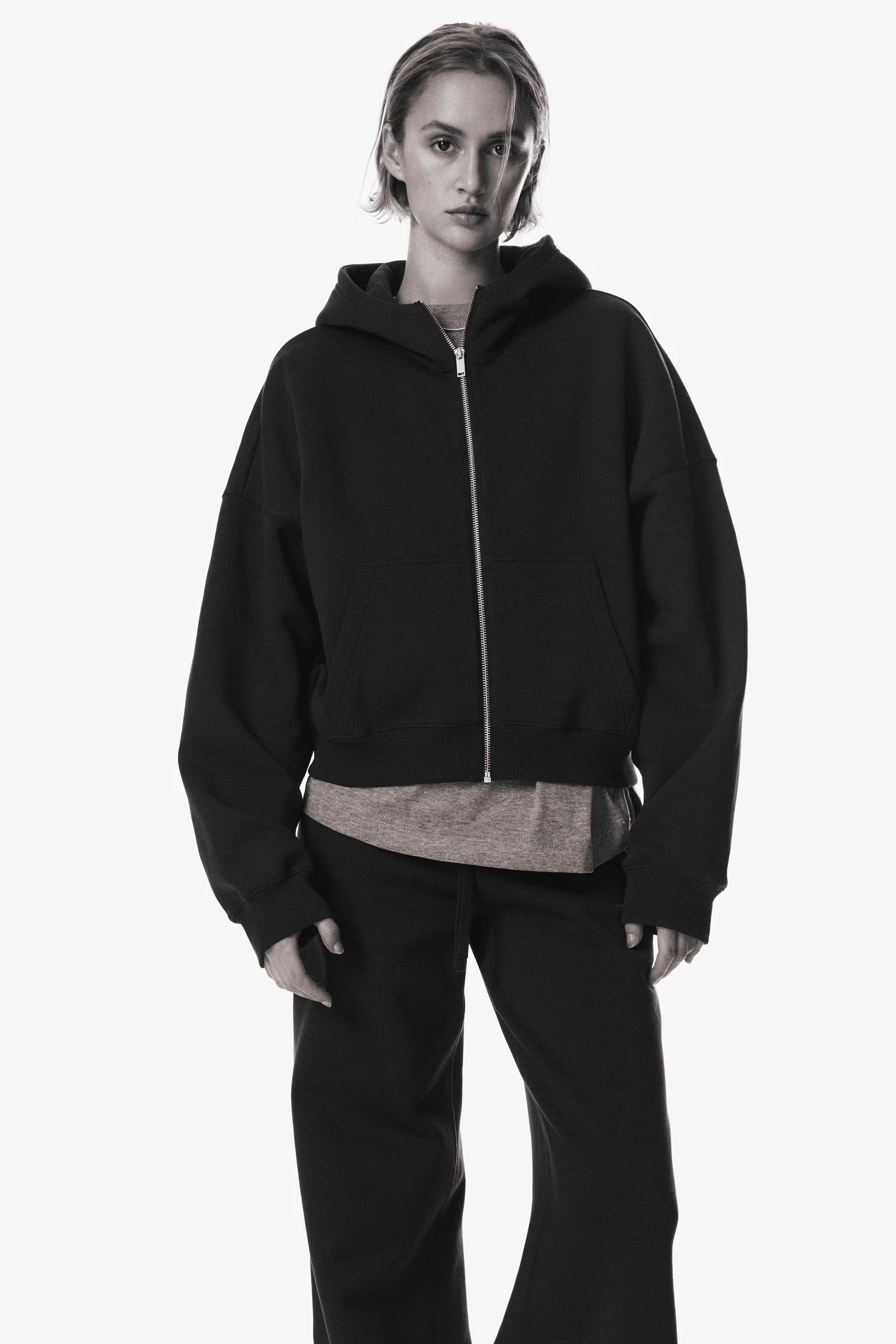 Zip-through hoodie | H&M (UK, MY, IN, SG, PH, TW, HK)
