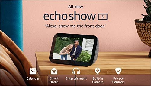 All-new Echo Show 5 (3rd Gen, 2023 release) | Smart display with 2x the bass and clearer sound | ... | Amazon (US)