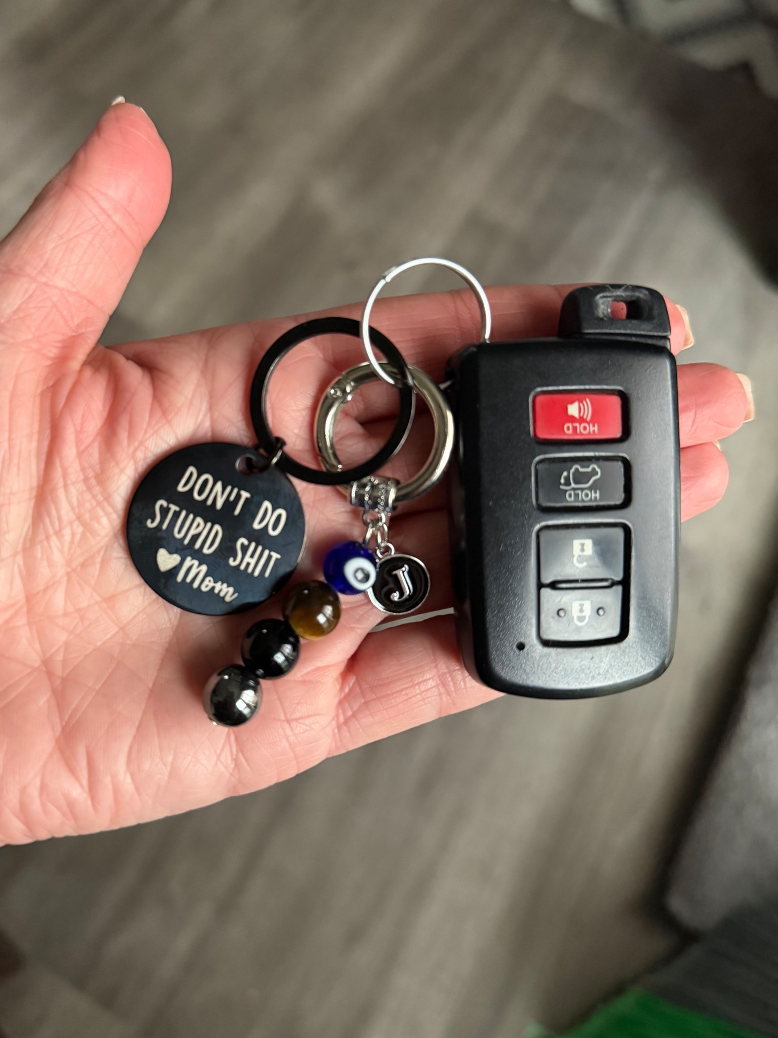 Keychains I bought for my newly licensed son. #amazon #keychain #driver #newdriver #mom #teendriver #keychains #amazonfind 

#LTKmomlife #LTKootd #LTKdayinmylife