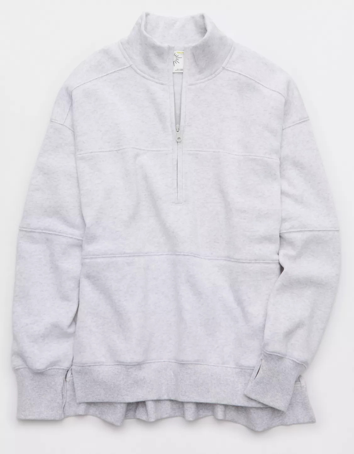 OFFLINE By Aerie Cloud Fleece Quarter Zip Sweatshirt | Aerie
