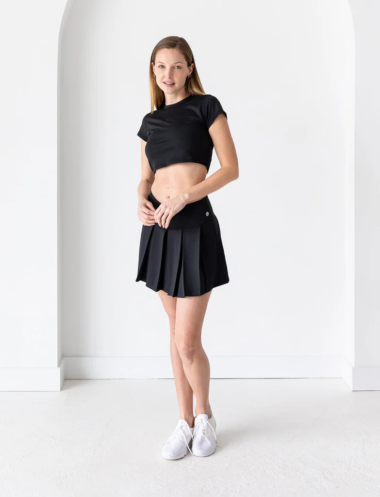 LADIES ACTIVE PLEATED SKIRT – Jill Yoga Intl | Jill Yoga