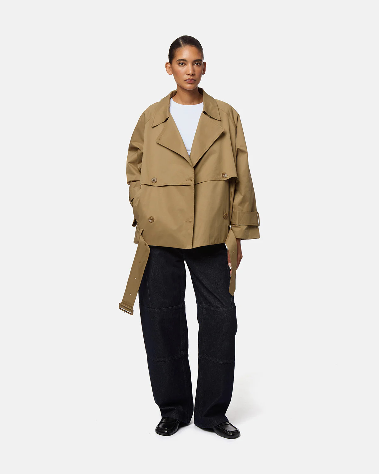 Gaia Short Trench Coat | Apparis