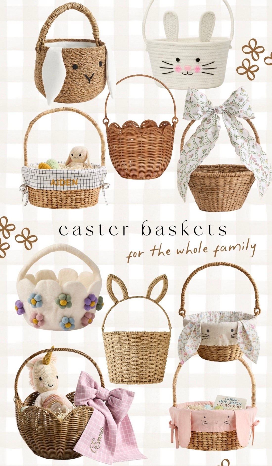 Easter baskets 🐰🧺 


#LTKBaby #LTKKids #LTKSeasonal