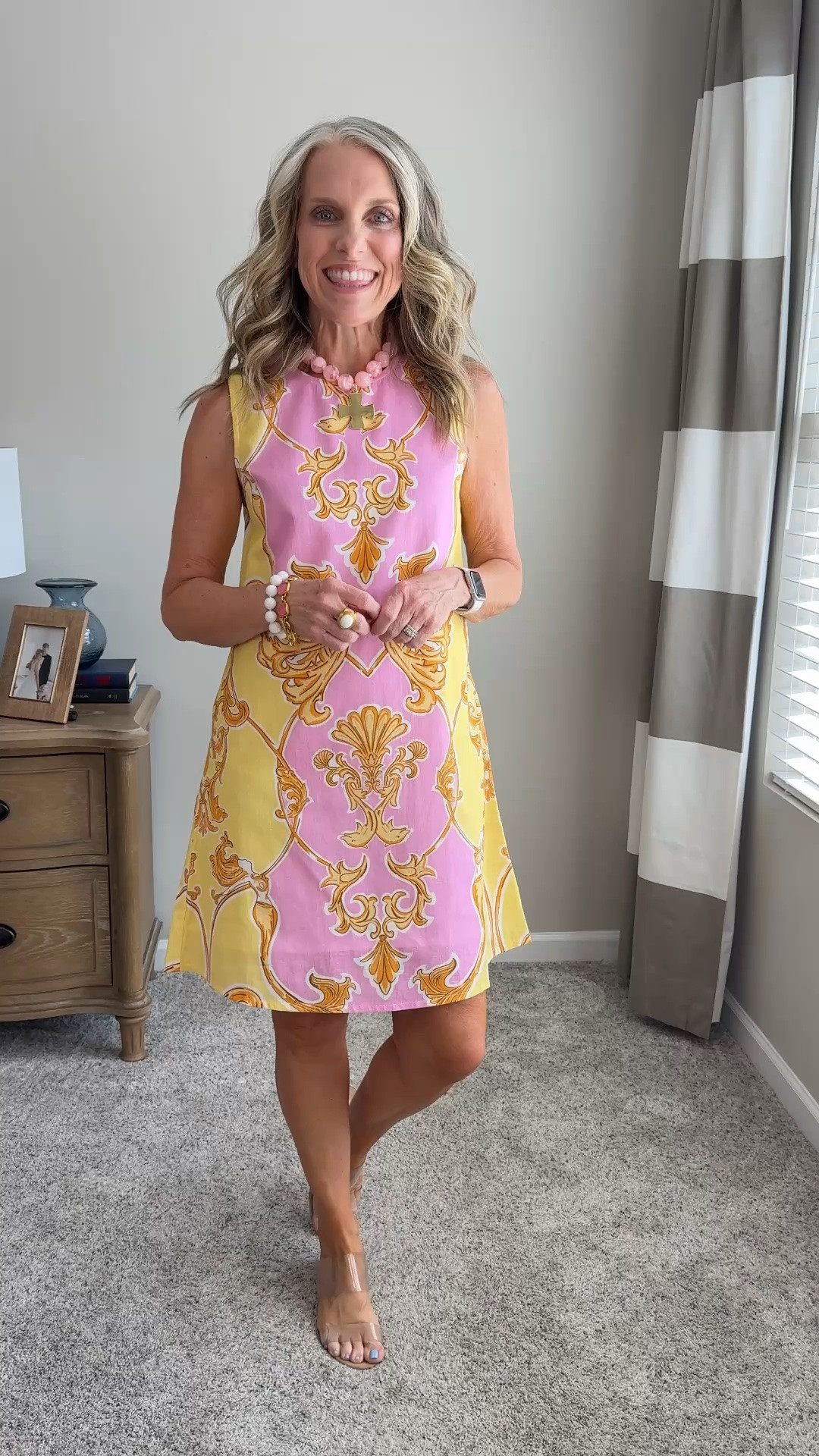@Beyond by Vera dresses are so beautiful. Wearing XS

#LTKootd #LTKgrwm #LTKOver40