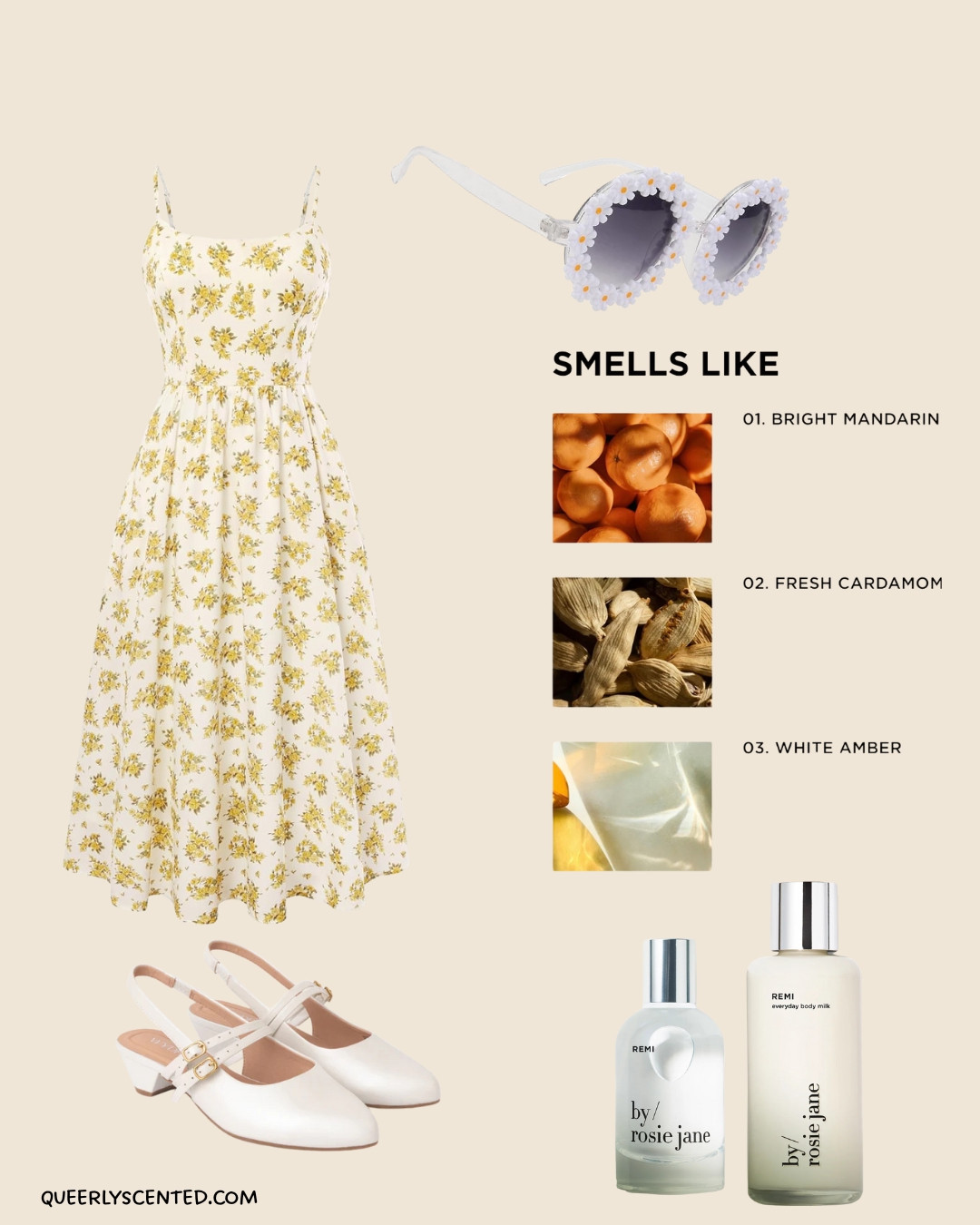 #paidlinks SHOP these items on my website in bio. Check out this floral midi sundress perfect for a beach day or casual outing. Pair it with some sunnies and these amazing body products to complete the look. Crisp mandarin cardamom and white amber will keep you smelling fresh all day. 

See the shoes here at https://go.shopmy.us/p-39730476 

#byrosiejane
 

#LTKMidsize #LTKPlusSize #LTKBeauty