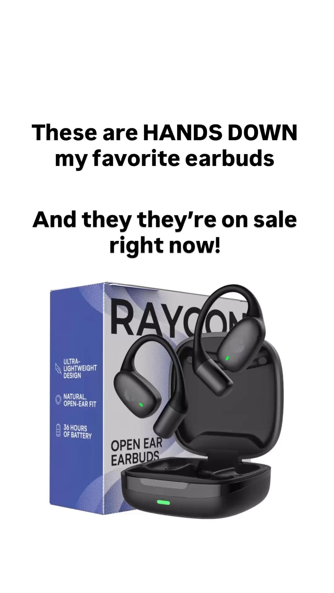 If you are looking for an over the ear or bone conduction earbud - these are HANDS DOWN my favorite (and they are on sale right now)!

#LTKSaleAlert
