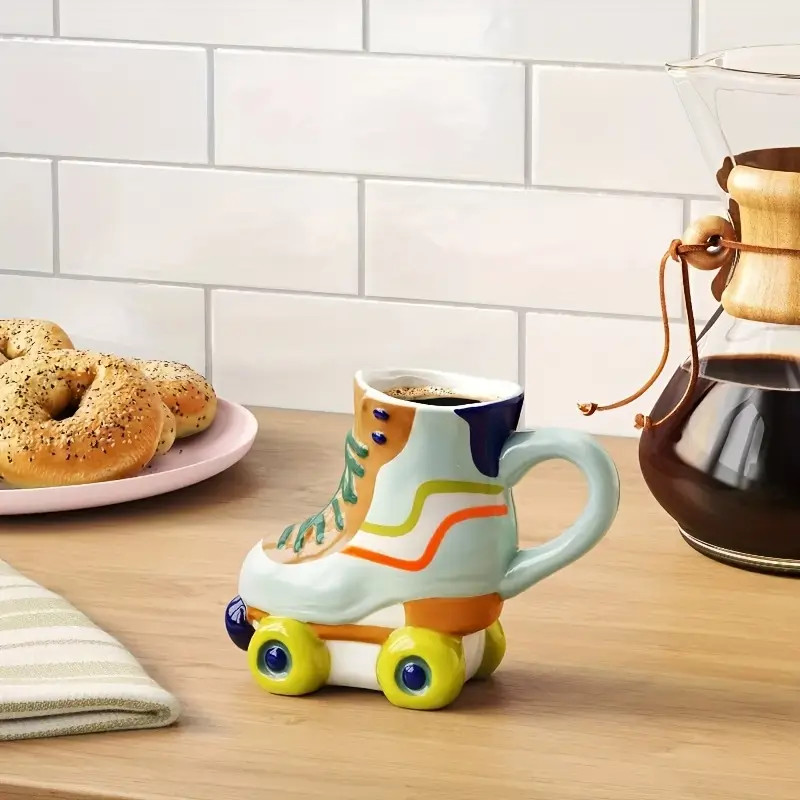 Local warehouseRoller Skate-Inspired 13.4oz Earthenware Mug - Microwave & Dishwasher Safe, Perfec... | Temu Affiliate Program