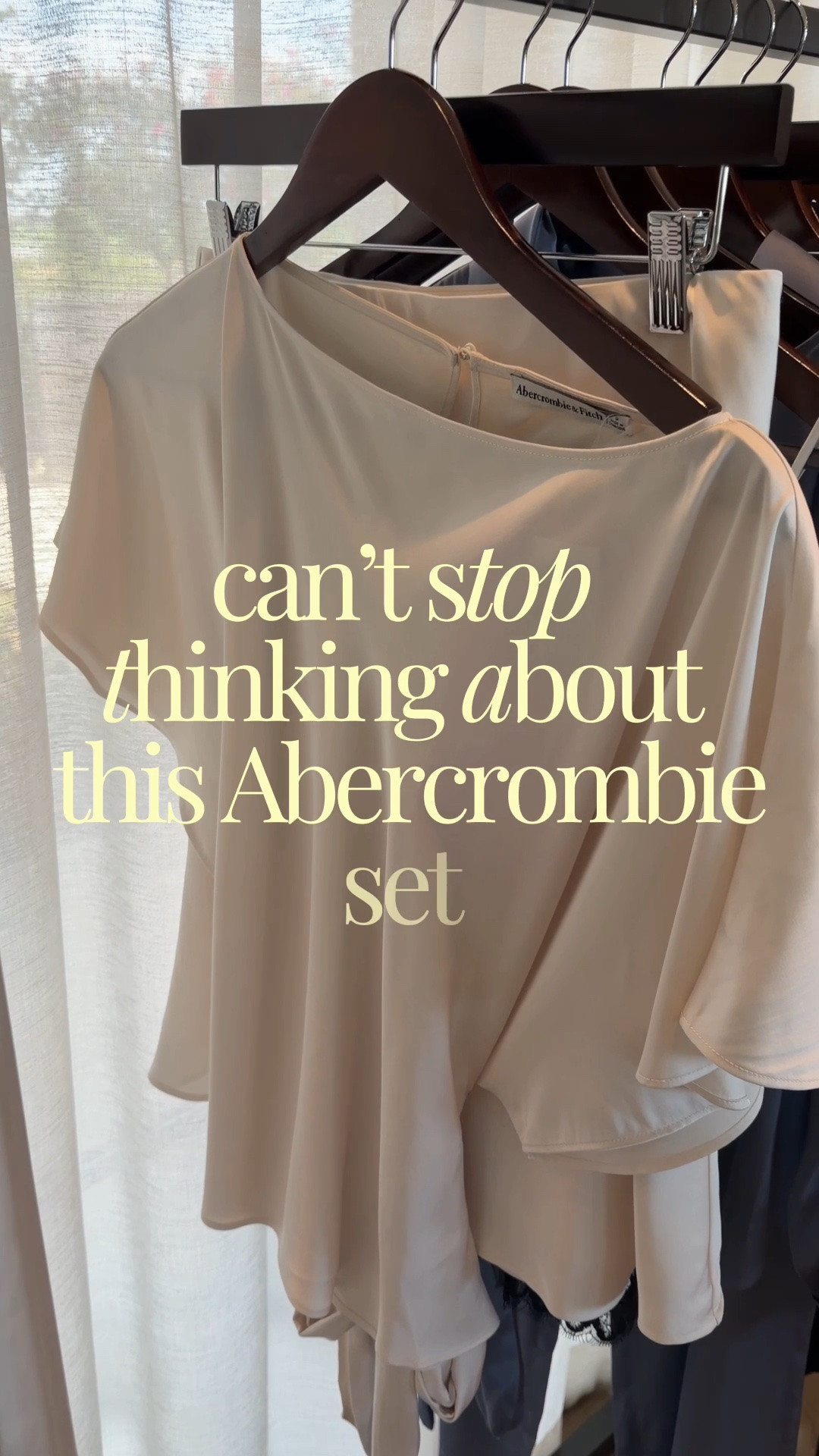 Matching set from @abercrombie which would be perfect for so many occasions during prefall adasom! Available in more colors

#LTKootd #LTKgrwm #LTKdayinmylife