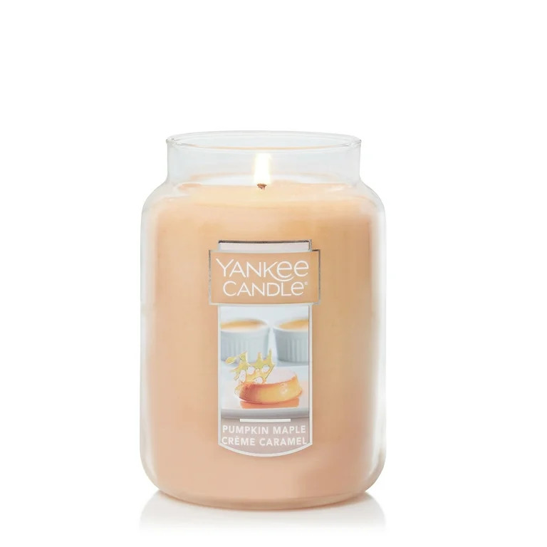 Yankee Candle Large Jar Pumpkin Maple Crème Carmel | Walmart (US)