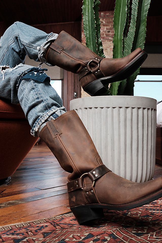Frye Harness 12R Boots | Free People (Global - UK&FR Excluded)