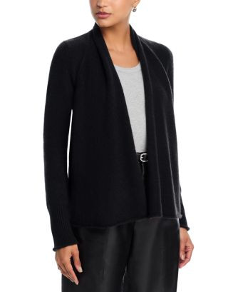 100% Cashmere Drape Front Cardigan - Exclusive | Bloomingdale's (US)
