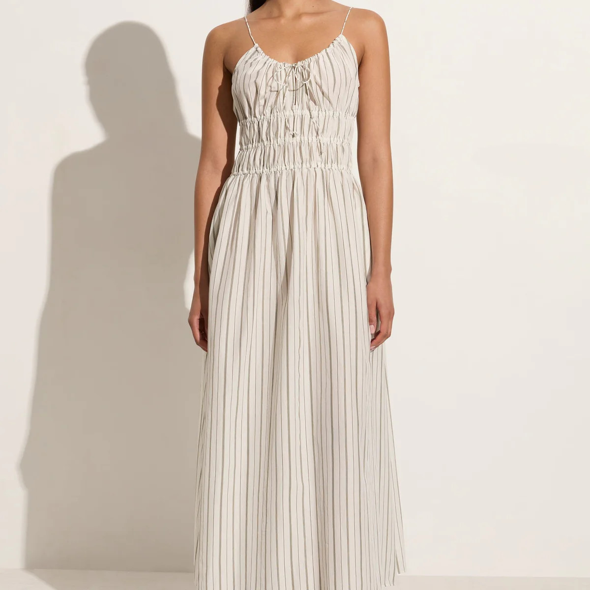 Carinna Midi Dress Trieste Stripe | Faithfull (AU)