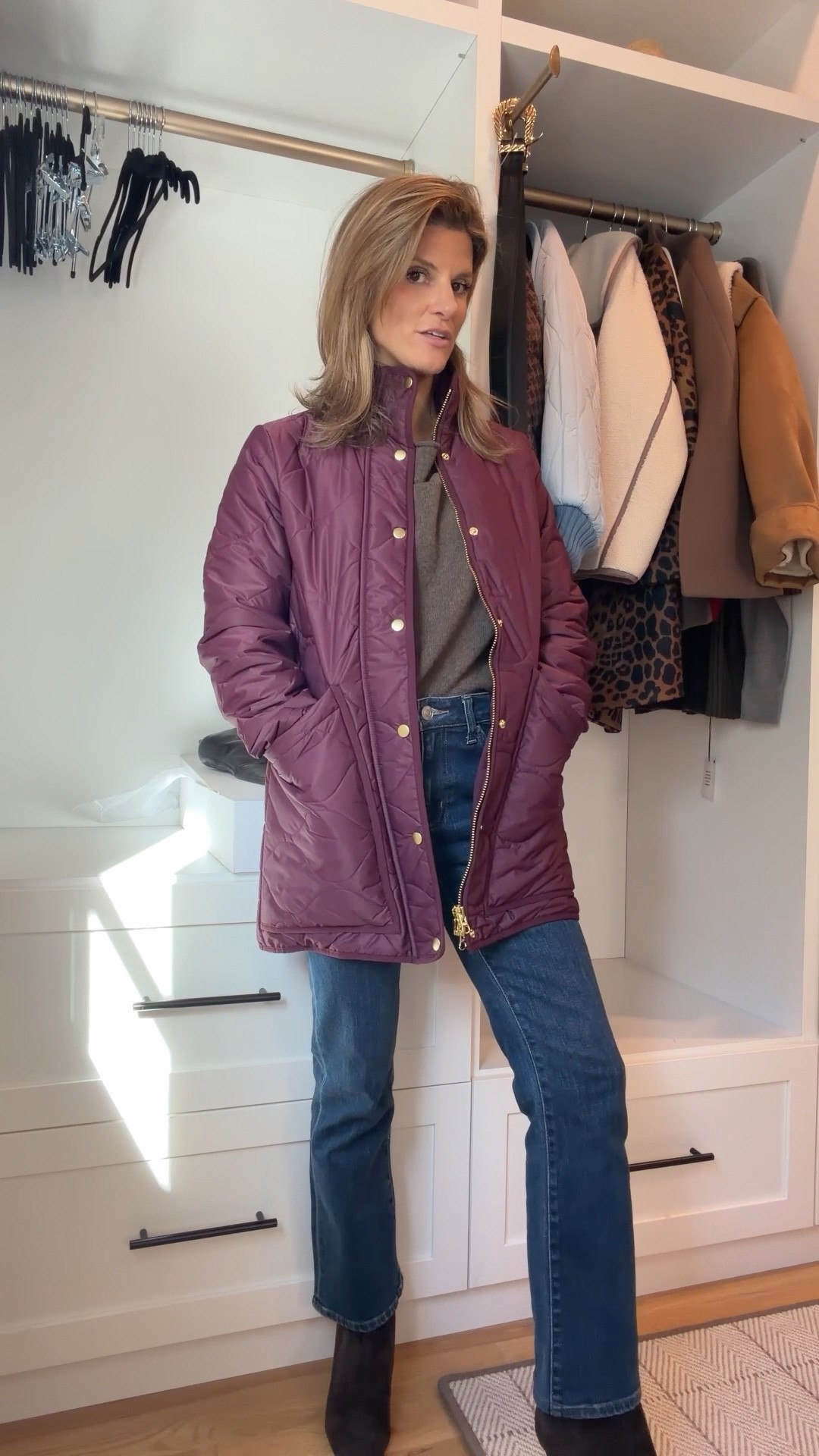 @onequince winter jacket finds (wearing XS)
#quincepartner 