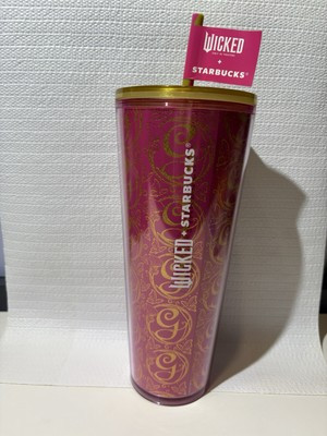 Starbucks X Wicked Collab Pink Glinda The Good Witch Venti Cold Cup Plastic | eBay US