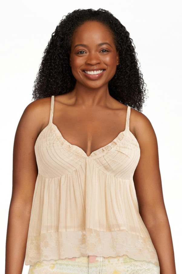 Jessica Simpson Women's Indy Hankerchief Hem Top, Sizes XS-XL | Walmart (US)