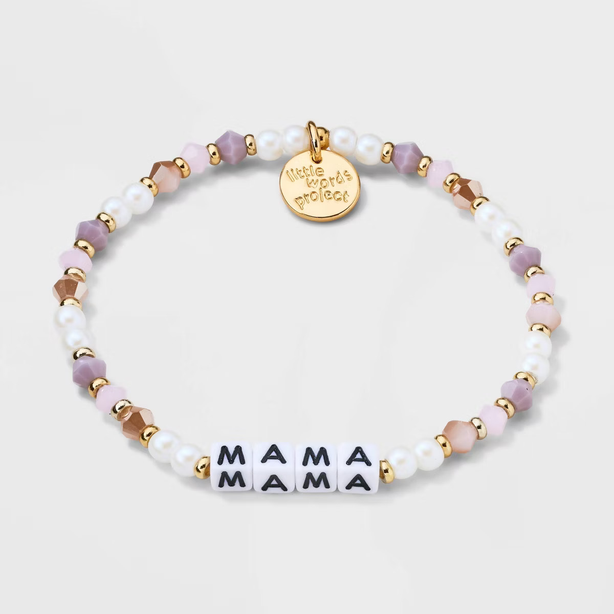 Little Words Project Mama Beaded Bracelet - Pink | Target
