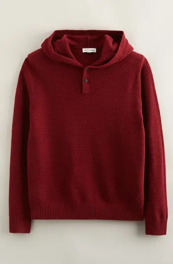 Nordstrom Kids' Hooded Henley Sweater | Nordstrom | Nordstrom