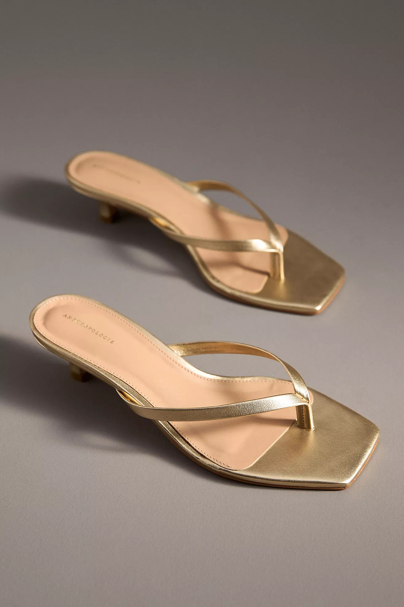 By Anthropologie Thong Kitten Heels | Anthropologie (US)