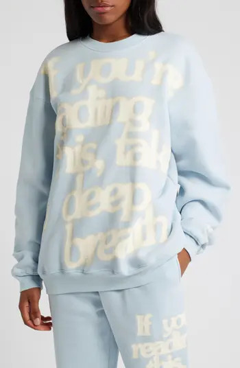 Take a Deep Breath Sweatshirt | Nordstrom