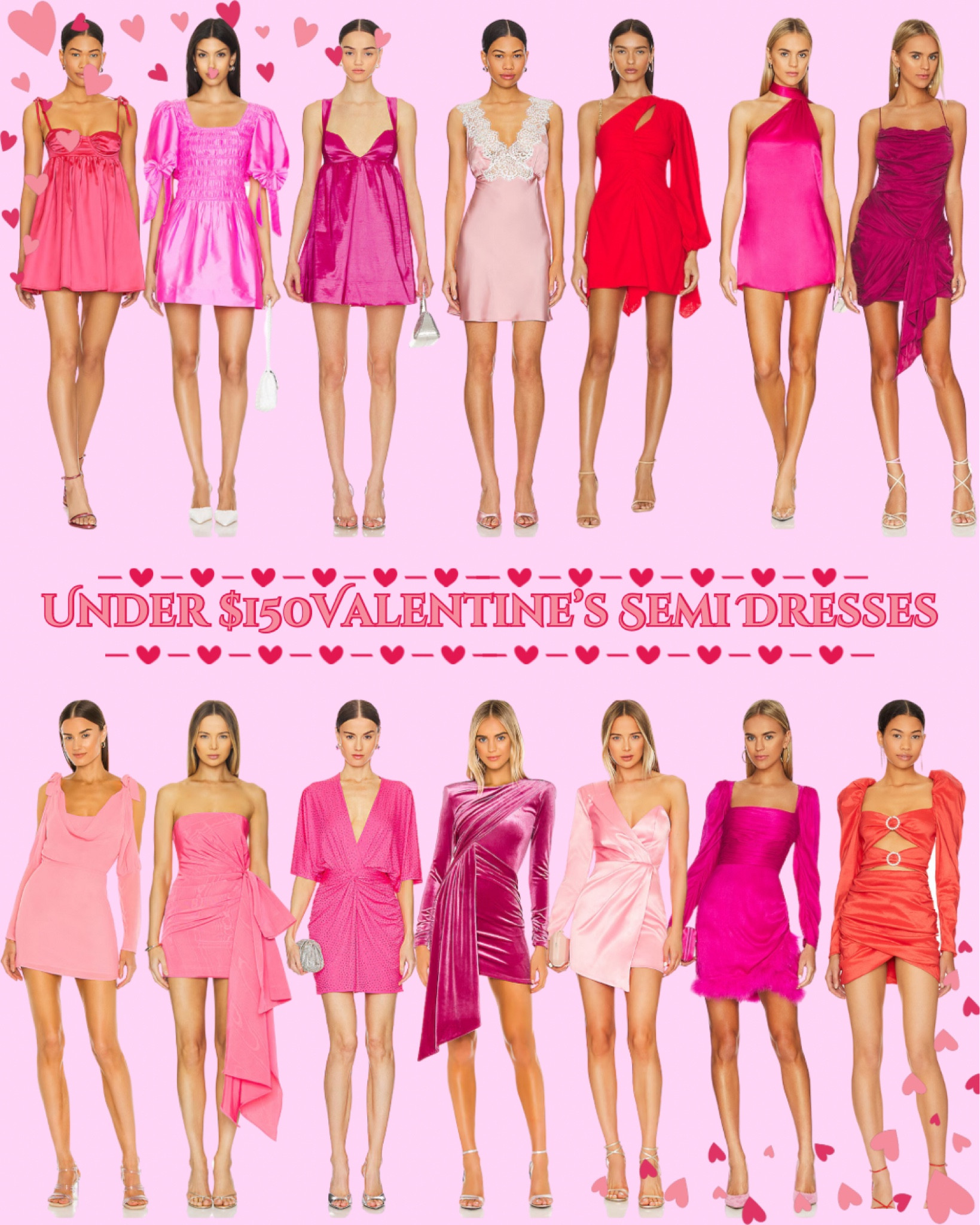 Semi-formal dresses perfect for Valentine’s Day functions & parties!!!💞💋💃🏻All under $150!

#LTKSeasonal #LTKParties #LTKSaleAlert