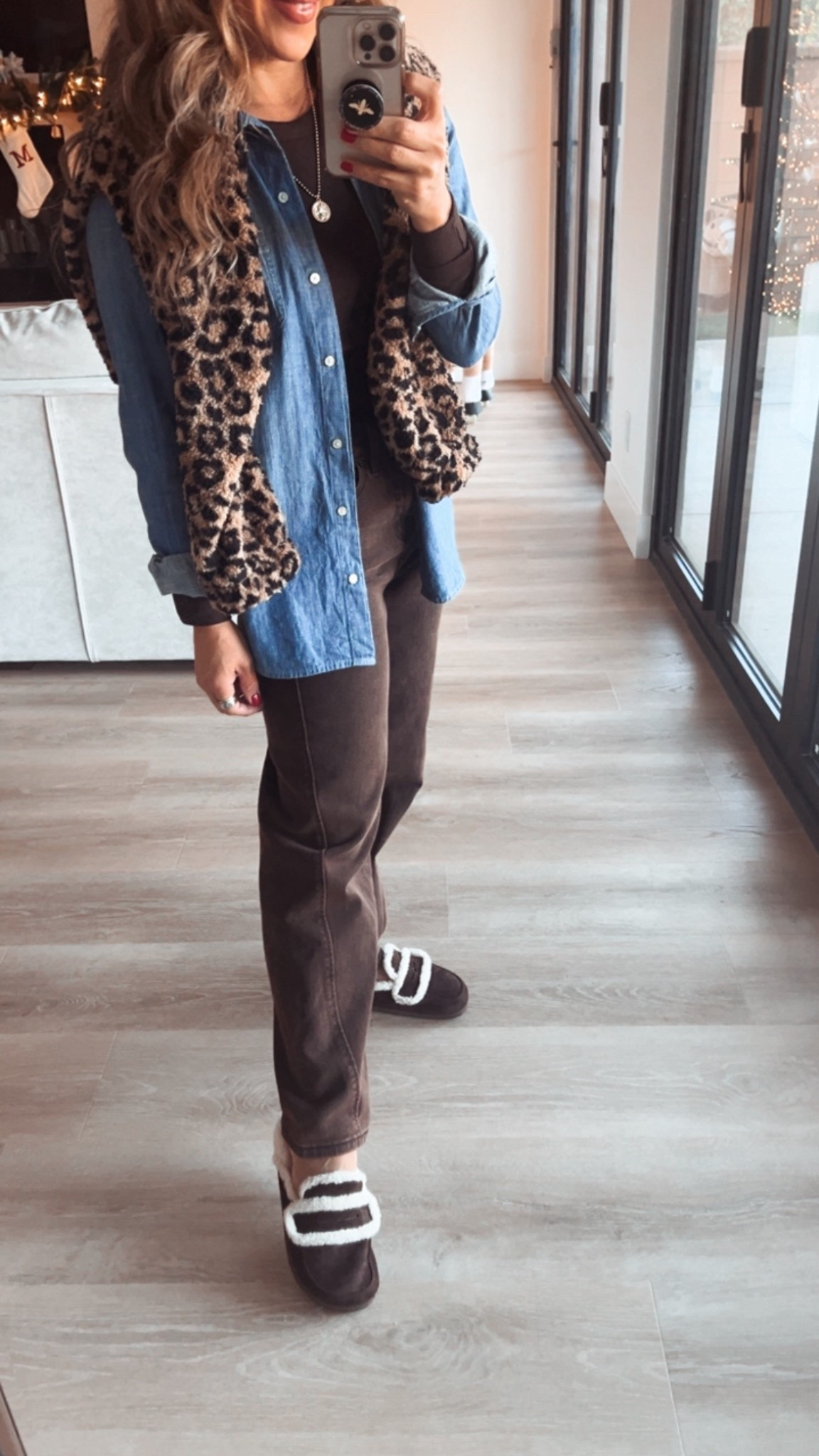 Casual outfit idea, cozy sherpa pullover, brown barrel jeans, chocolate brown loafers, Walmart finds, chocolate brown outfit idea, 

#LTKSaleAlert #LTKFindsUnder50 #LTKCyberWeek