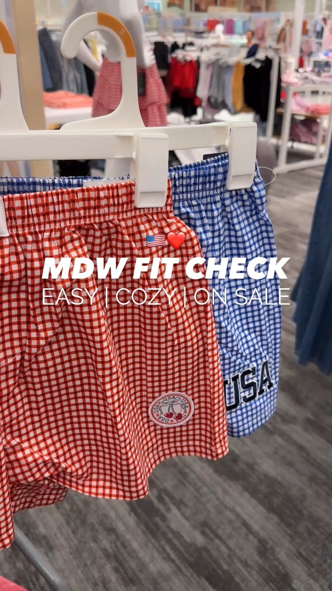 Leaning into the boxer short trend this Memorial Day Weekend — because feeling comfortable, cute, and on trend doesn’t have to mean overthinking it! 🎯❤️
Lightweight, easy to style, and under $15 (currently on sale for $11) This is the kind of Target find we live for! 

Follow me for more! 

Affordable, wearable, and actually flattering — what more are we asking from summer style? 👏

#MDWStyle #BoxerShortsTrend #TargetFinds #MomStyle #EffortlessDressing #ChicOnABudget #CoolComfortableCapable #RealLifeStyle #ModernCasual #StyleWithoutStress #target #targetstyle #targetfinds #affordablefashion 

#LTKSeasonal #LTKStyleTip #LTKOver40