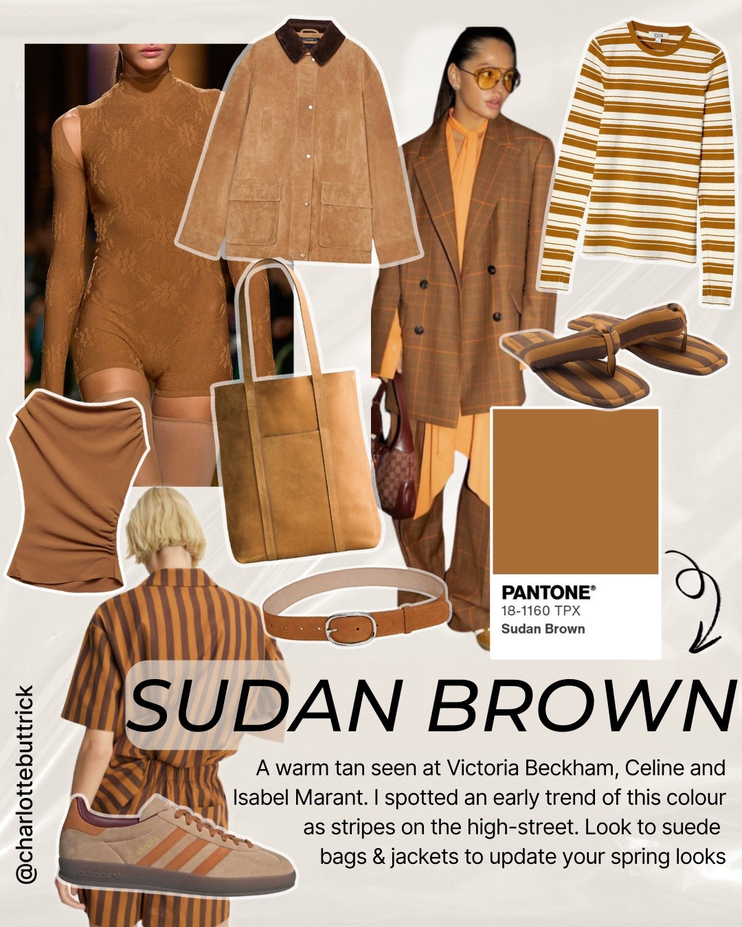 Colour trends 2025 - color trends - Sudan brown - Zara jacket - suede jacket - Arket - sezane suede bag - tan belt - suede trainers - trendy trainers - spring outfit ideas - suede blazer - suede shoes - mango - Abercrombie - COS

#LTKFashionMonth #LTKspring #LTKuk