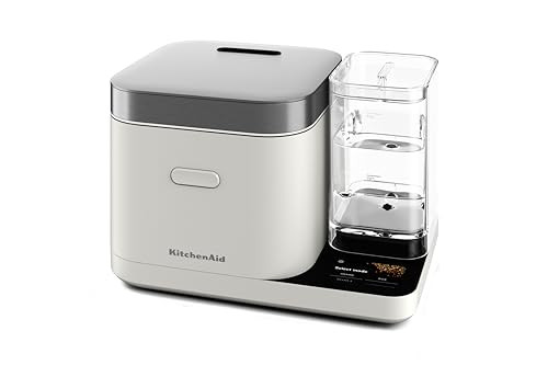 KitchenAid 8 Cup Grain and Rice Cooker, Integrated Scale, Porcelain White | Amazon (US)