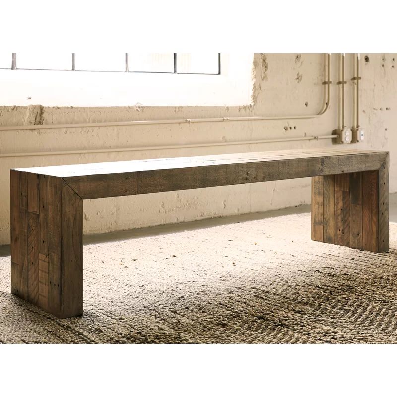 Gino Solid Wood Bench | Wayfair North America