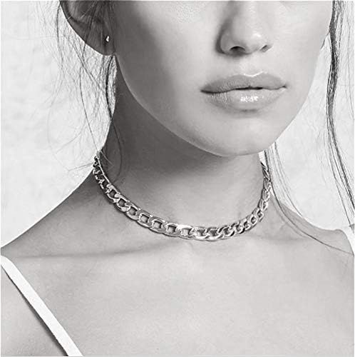 Cathercing Women Chain Choker Necklace Big Link Necklace for Women Trendy Jewelry Necklaces Chain... | Amazon (US)