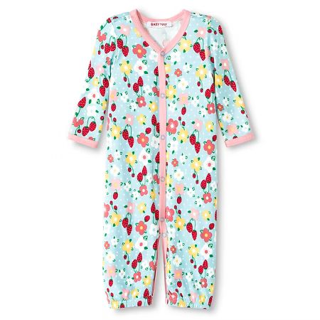 Baby Nay Strawberry Fields Nightgown - Green | Target