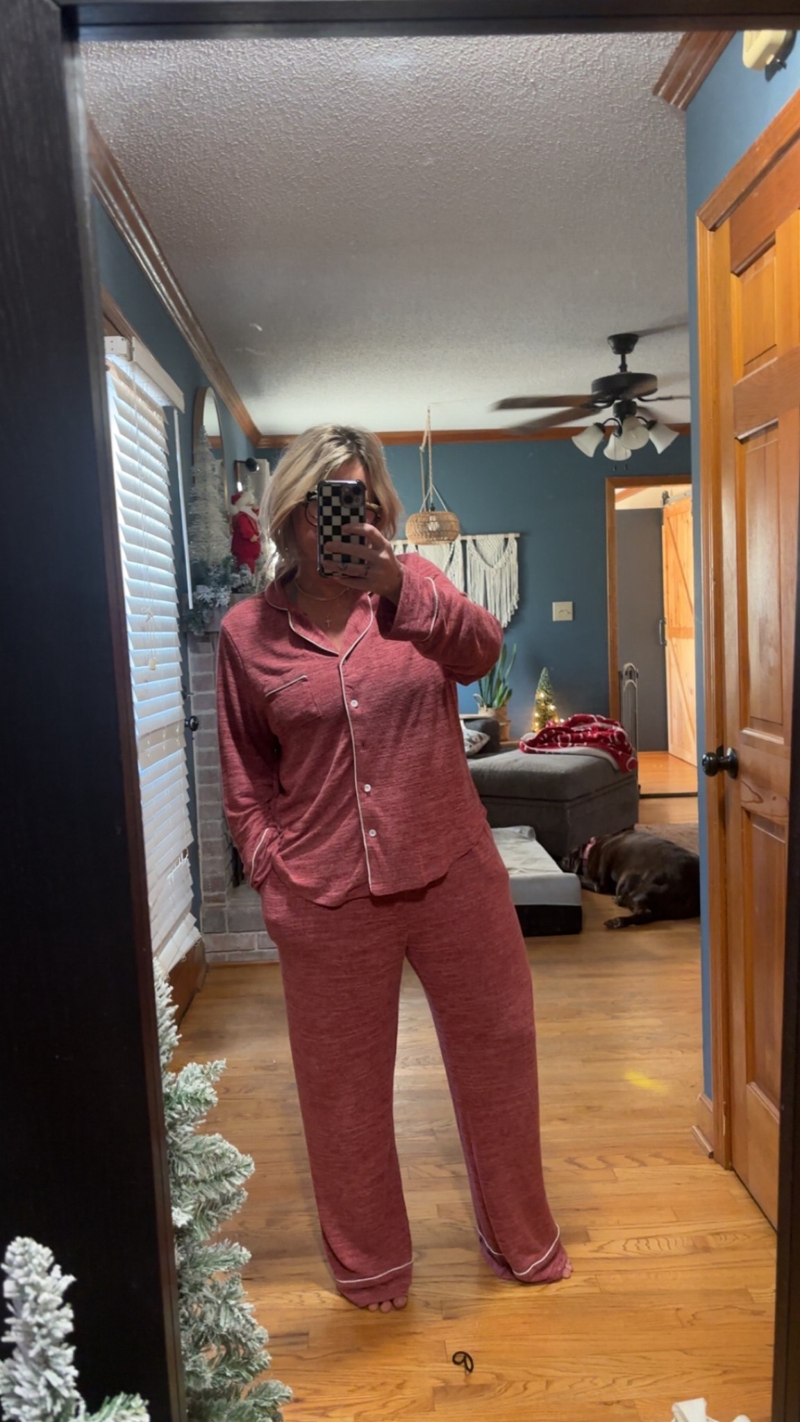 Love these pjs from Walmart! Got them in 4 different colors!
Size: Large 

#LTKMidsize #LTKFindsUnder50 #LTKStyleTip