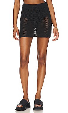 LSPACE Coast Is Clear Skirt in Black from Revolve.com | Revolve Clothing (Global)