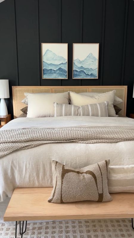 Bed making 101! I’m in love with this bedding. Linen duvet, linen sheets, lumbar pillows, mattress pad, topper.  



#LTKHome #LTKOver40