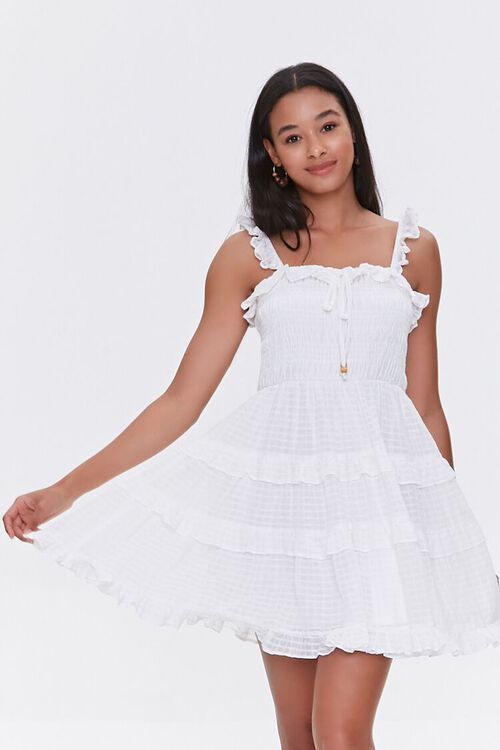 Ruffled Tiered Cutout Dress | Forever 21 (US)