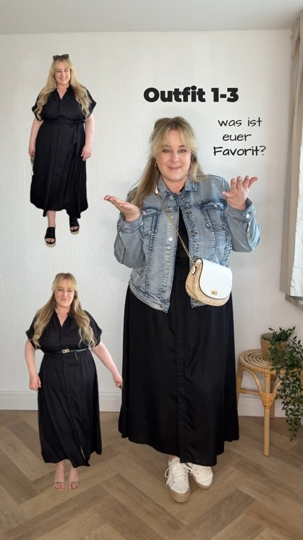 Schwarzes Kleid unter 30 € 🖤

#plussizefashion #muster #kleid #curvy #summerdress

#LTKdeutschland #LTKkleider #LTKplussize