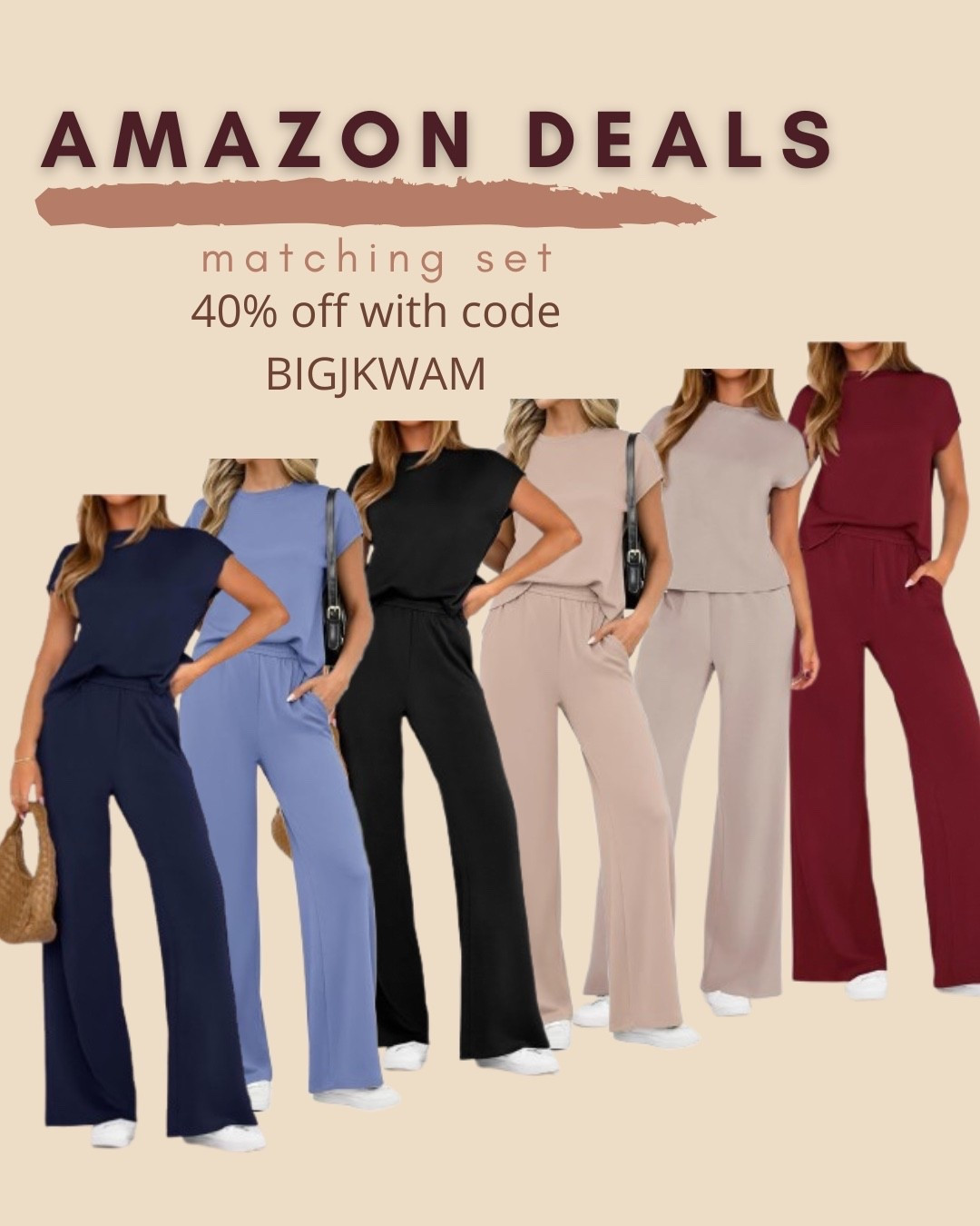 $20 ends 5/31

Amazon fashion
Amazon deals
Amazon set
Matching set
Two piece set
Lounge set
Comfy outfit

#LTKSaleAlert