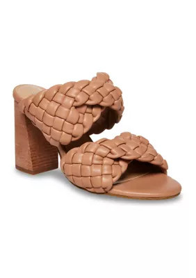 Steve Madden Women's Twisted Braided Sandals, Tan, 6M | Belk