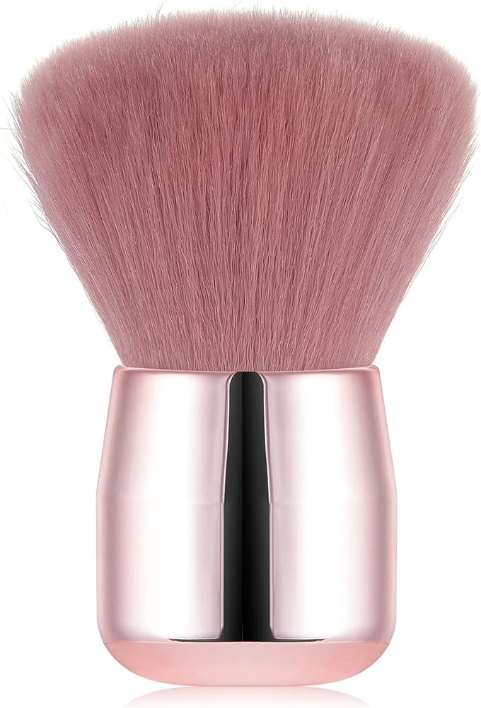 Vaincre Nail Art Dust Powder Remover Brush, Nail Art Dust Cleaner Brush, Soft Kabuki Cleaner Brush for Makeup(Pink) | Amazon (US)